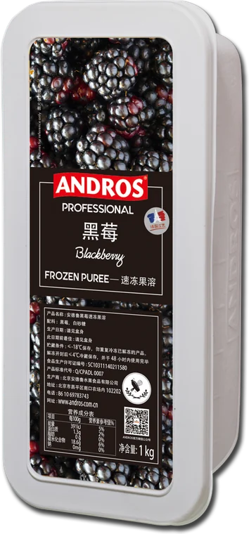 ANDROS Frozen Puree — Ежевика