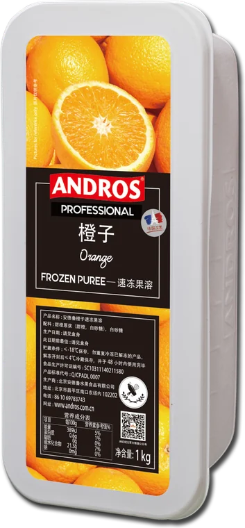 ANDROS Frozen Puree — Апельсин