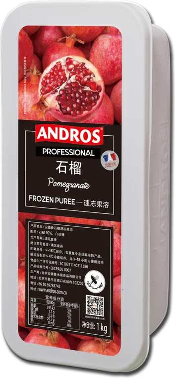 ANDROS Frozen Puree — Гранат