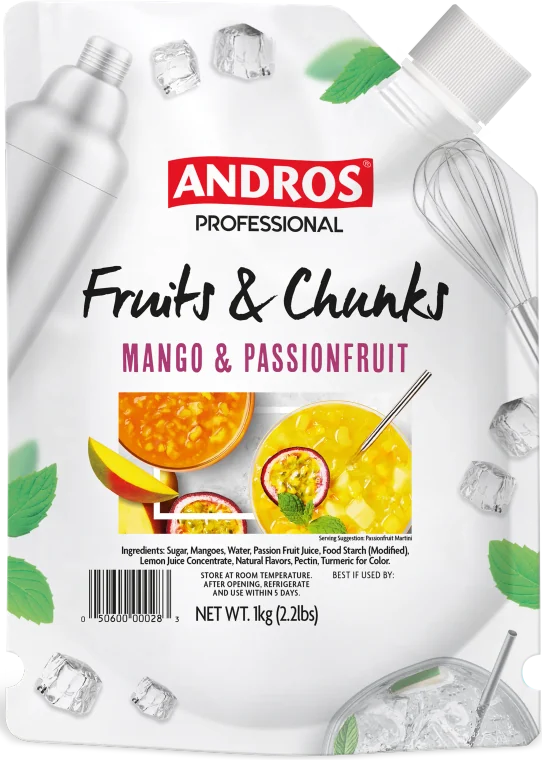 ANDROS Fruit & Chunks — Манго и маракуйя