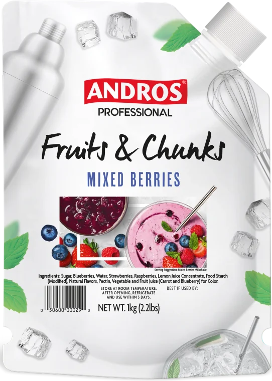 ANDROS Fruit & Chunks — Ягодный микс