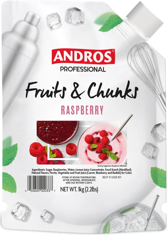 ANDROS Fruit & Chunks — Малина