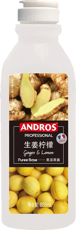 ANDROS Puree Base — Имбирь и лимон